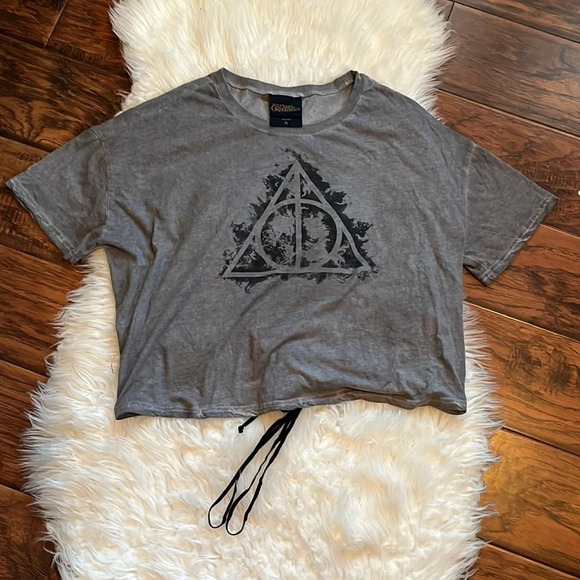 Hot Topic Fantastic Beasts: The Crimes Of Grindelwald Lace-Up Corset Crop Top - Picture 5 of 10